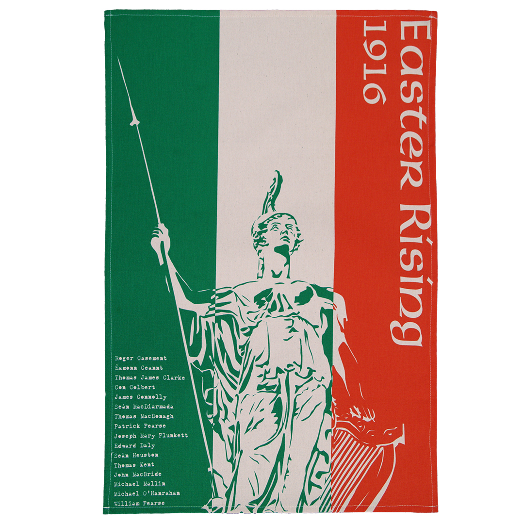 Easter Rising tea towel