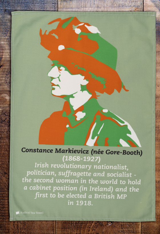 Constance Markievicz Tea Towel