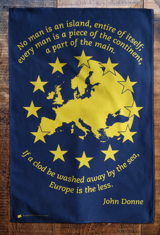 Europe Tea Towel